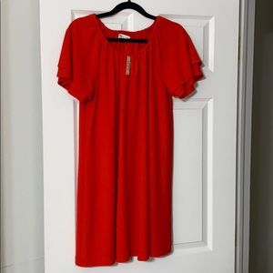 Madewell Texture and Thread Tiered Sleeve Dress